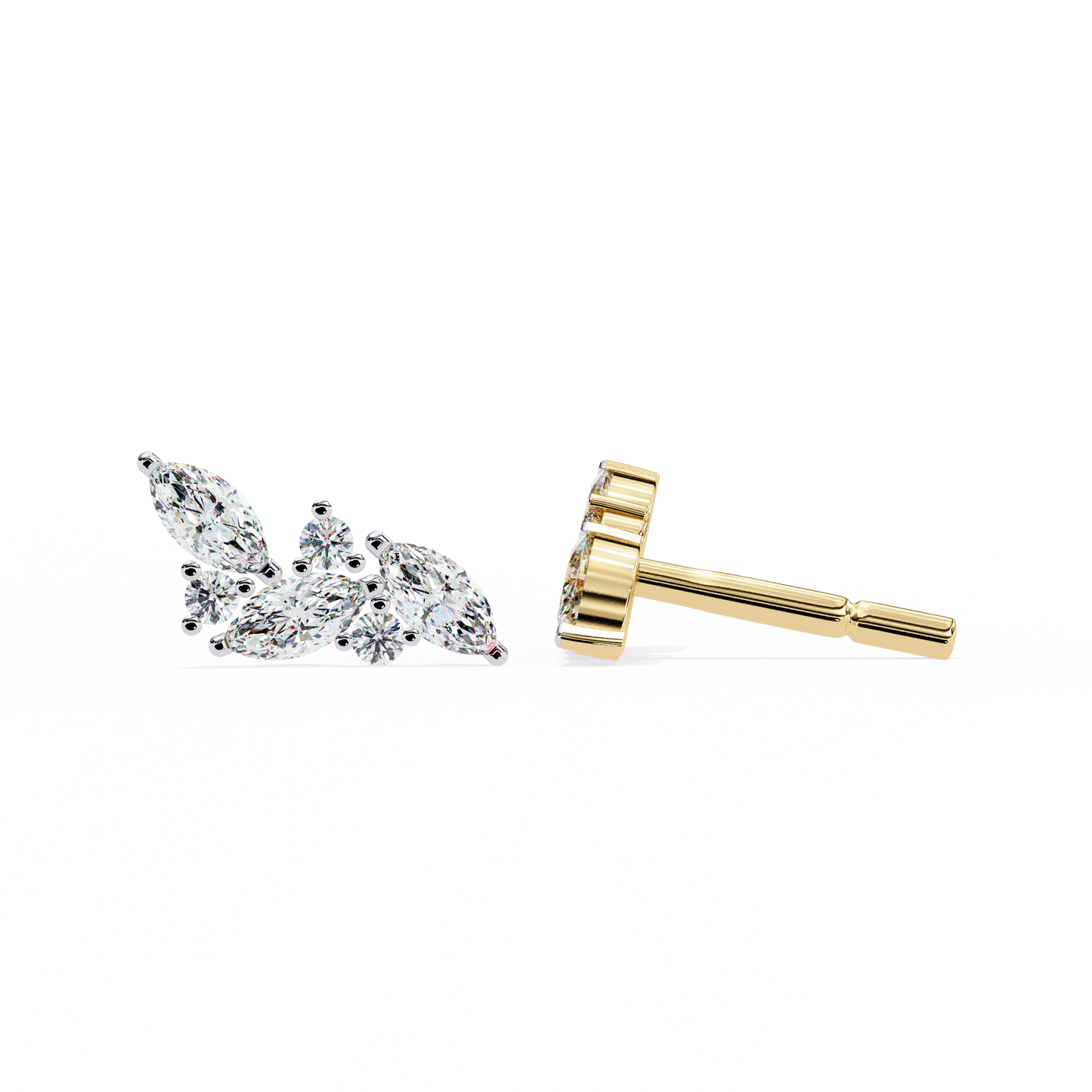 Flora Lab-Grown Earrings