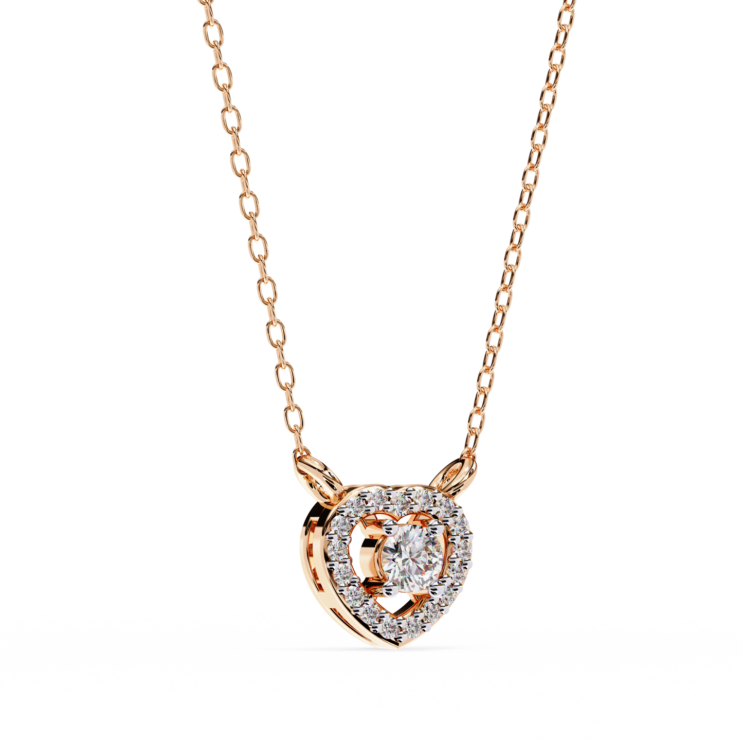 Heart Lab Grown Pendants