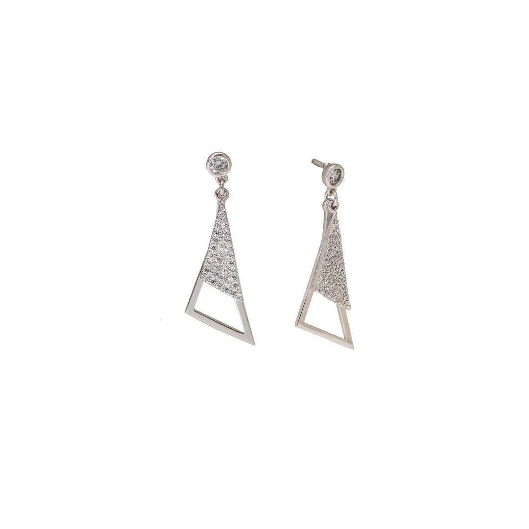 Crystal-Encrusted Triangle Drops