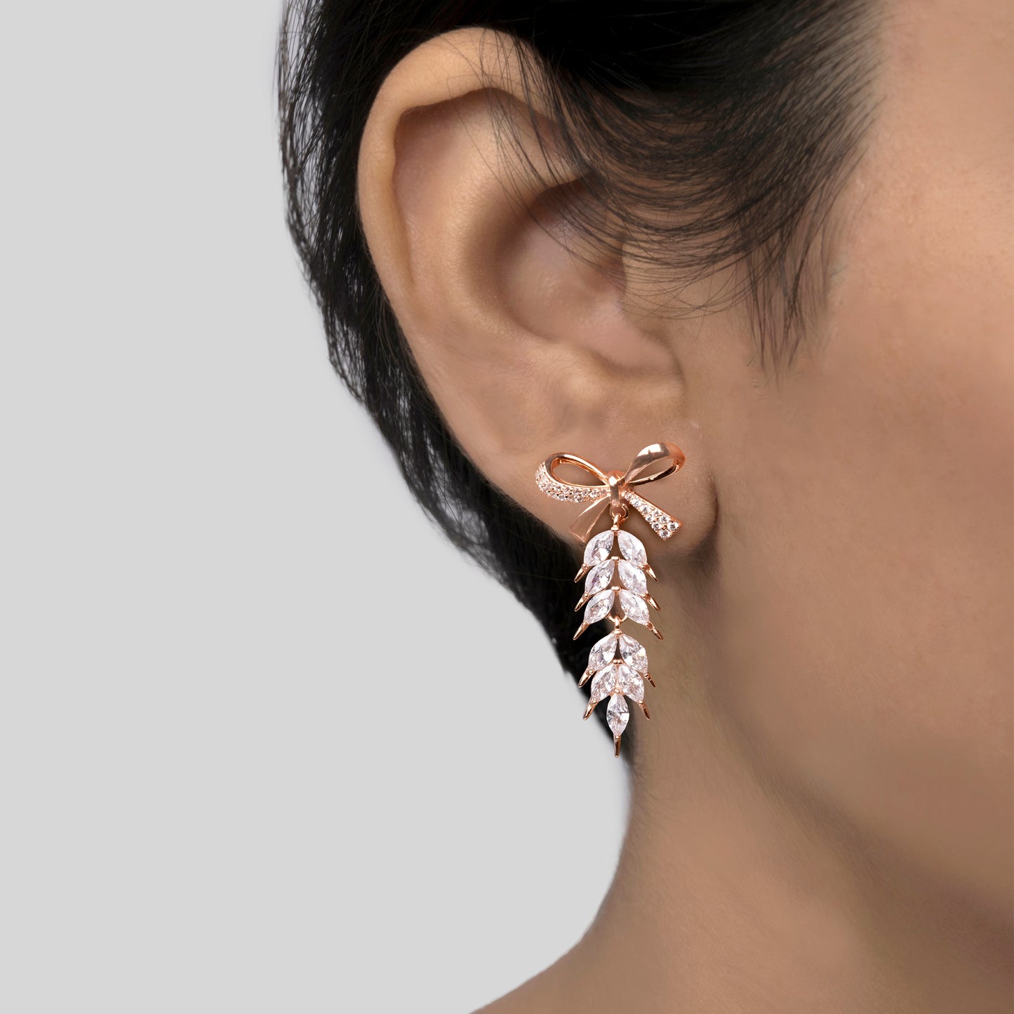 Bow Drop Earrings