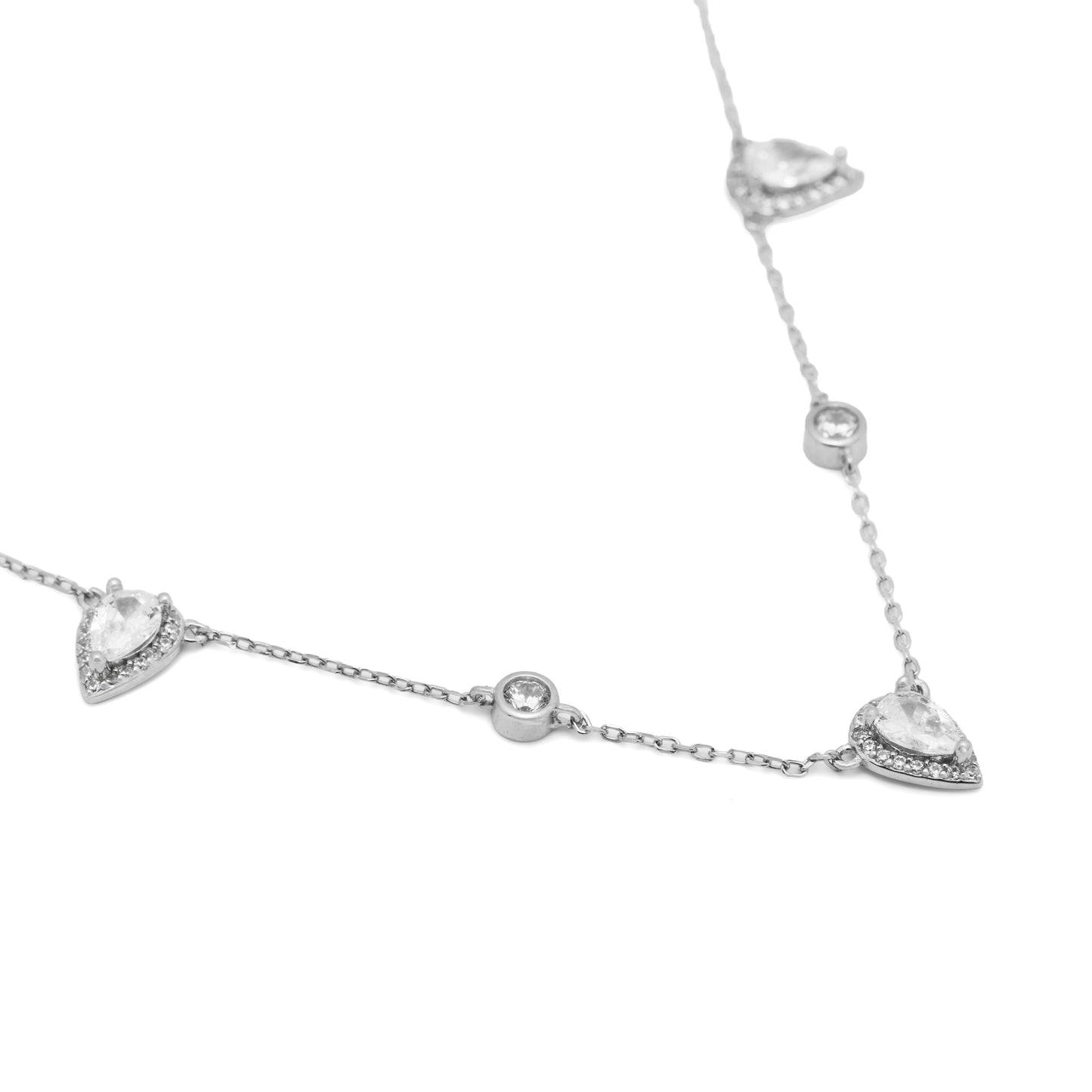 Dewdrop Diamond Necklace