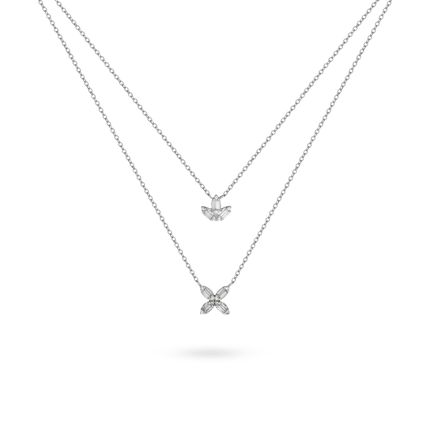 Duo Diamond Necklace