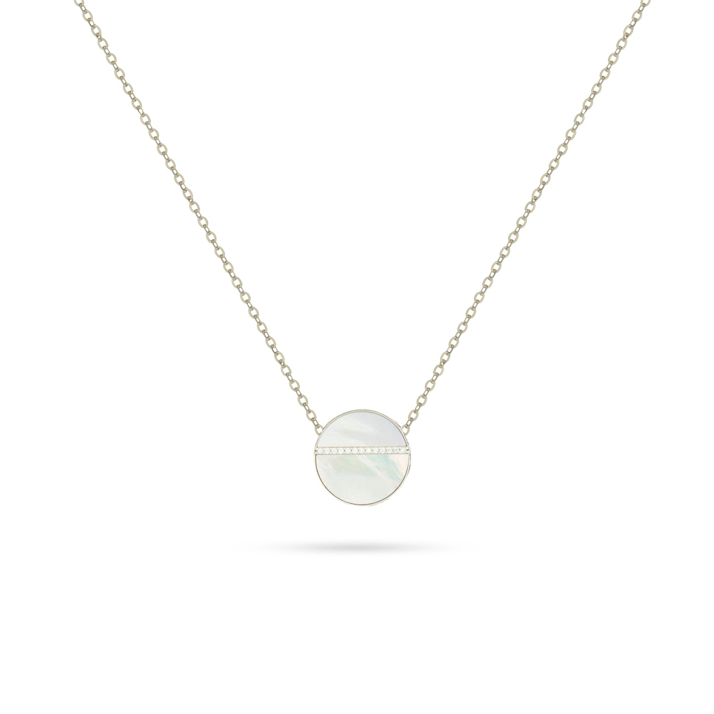 Round Silver Pendant
