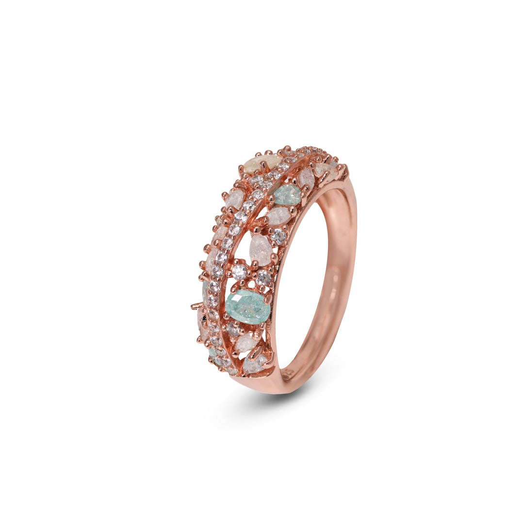 Cluster Band Ring