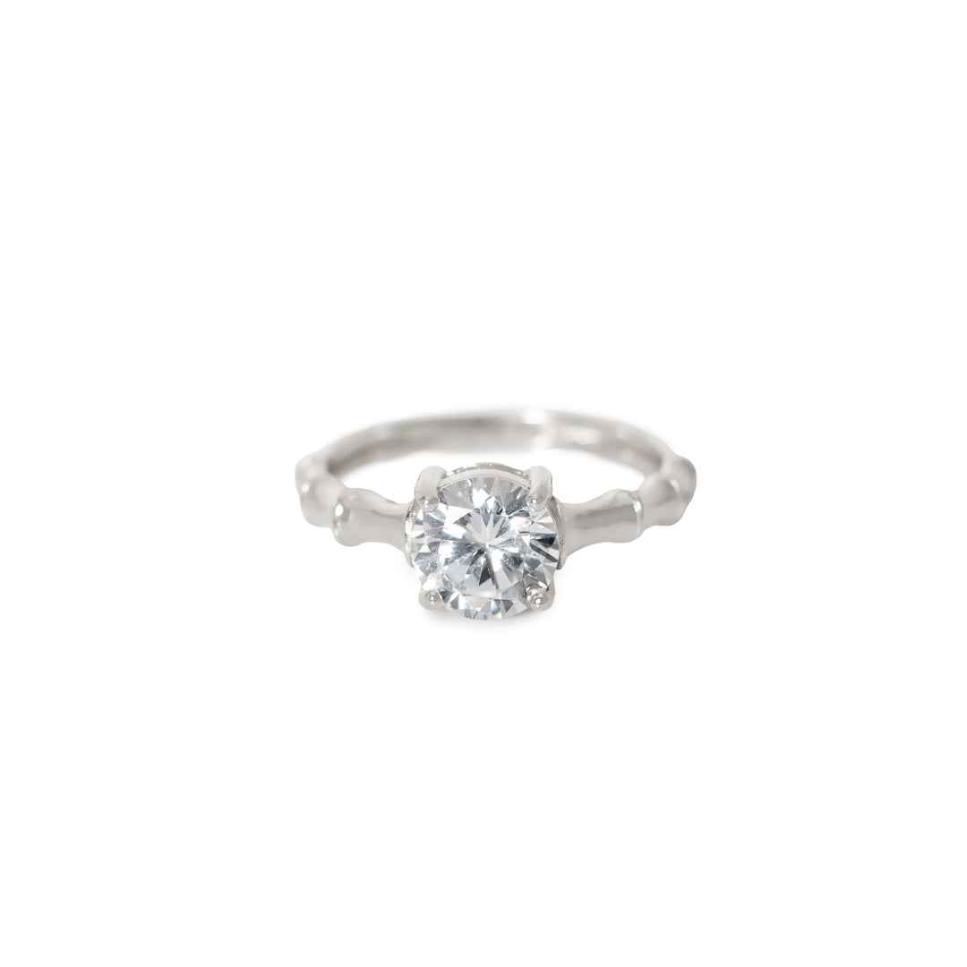 Silver Bloom Ring
