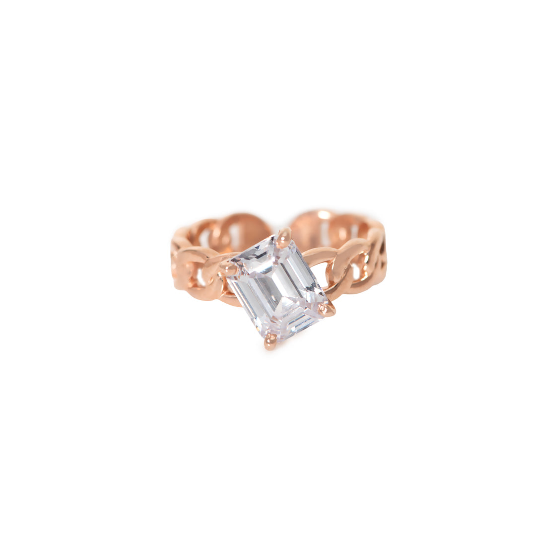 Rose Vine Spark Ring