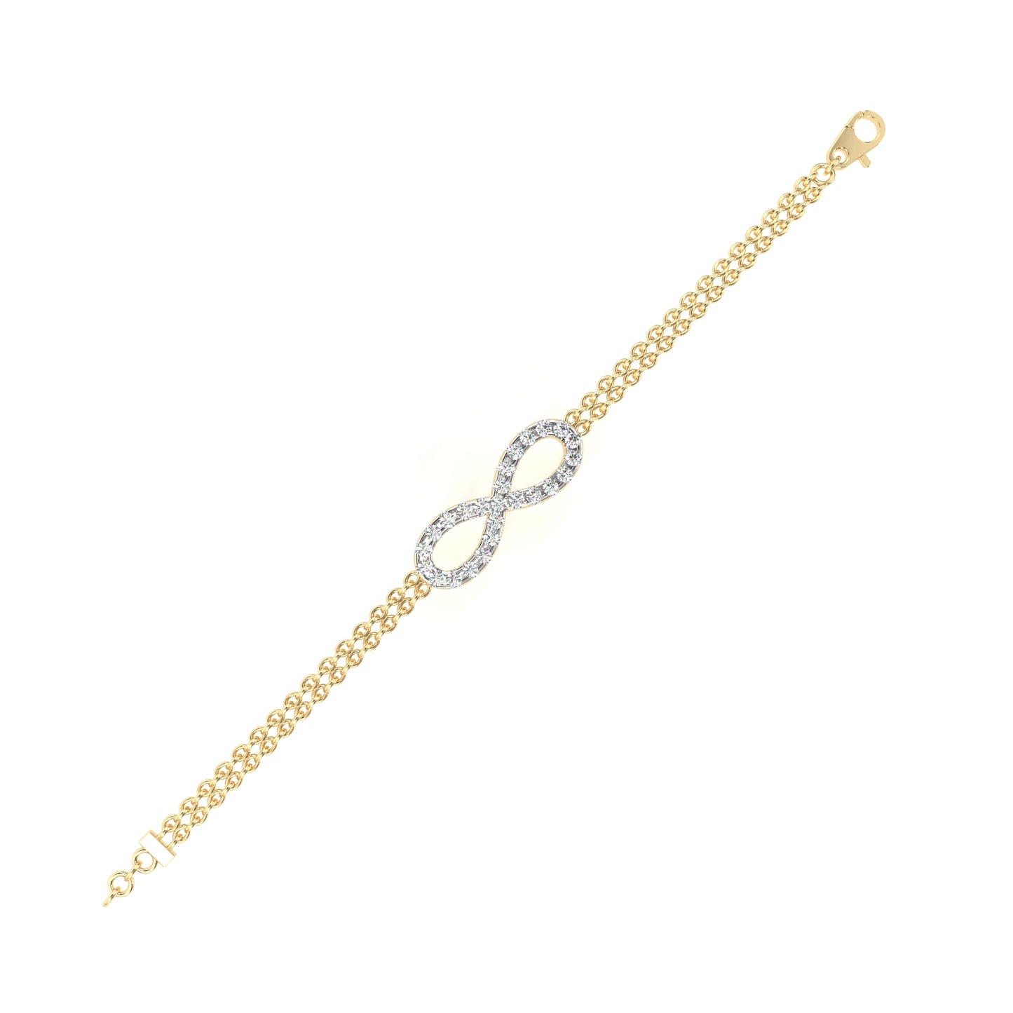 Infinity Lab Grown Bracelets