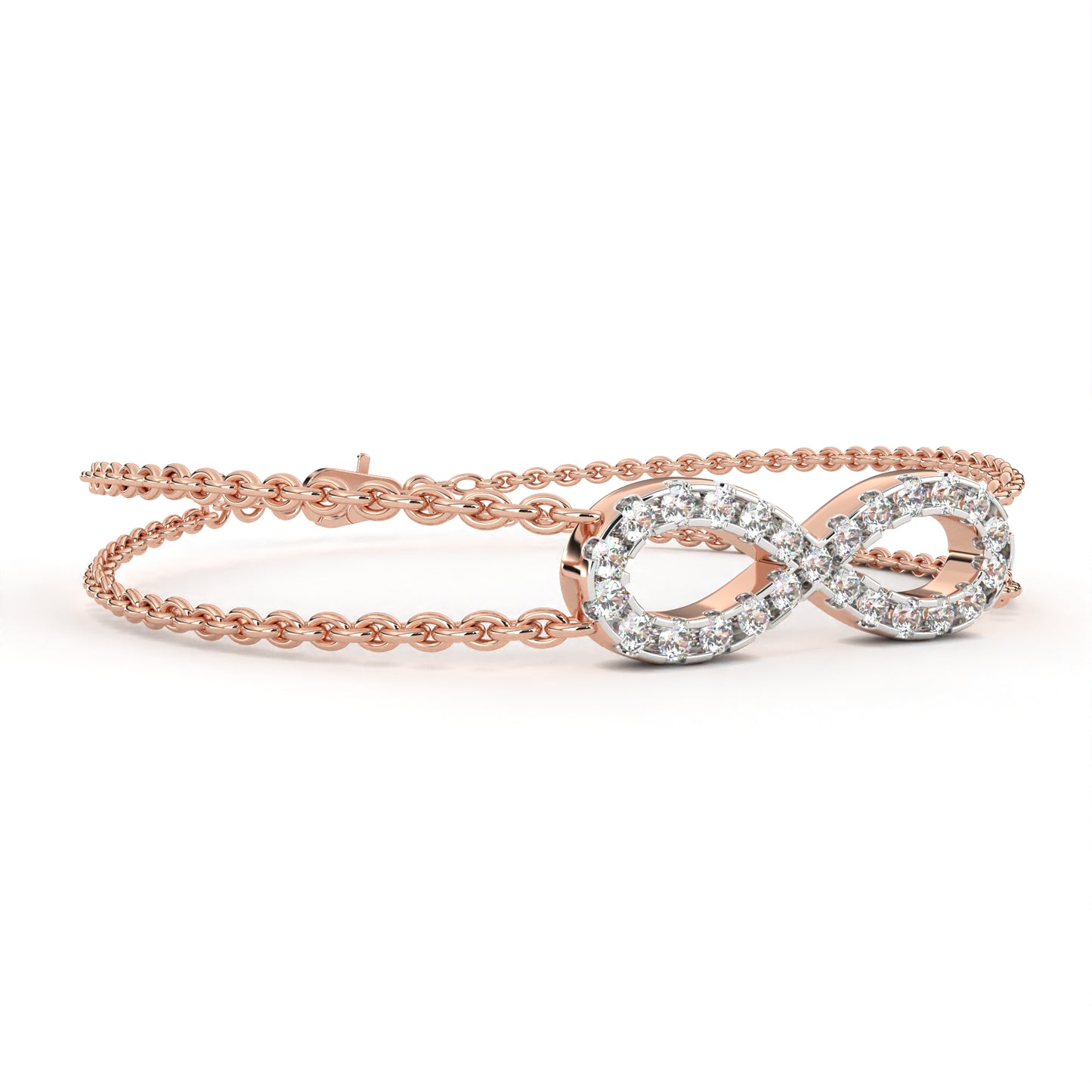 Infinity Lab Grown Bracelets