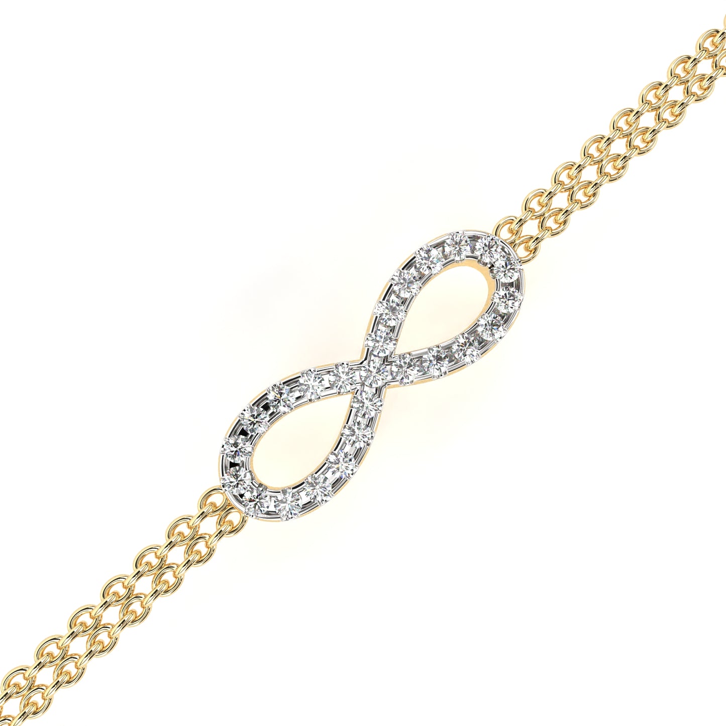 Infinity Lab Grown Bracelets