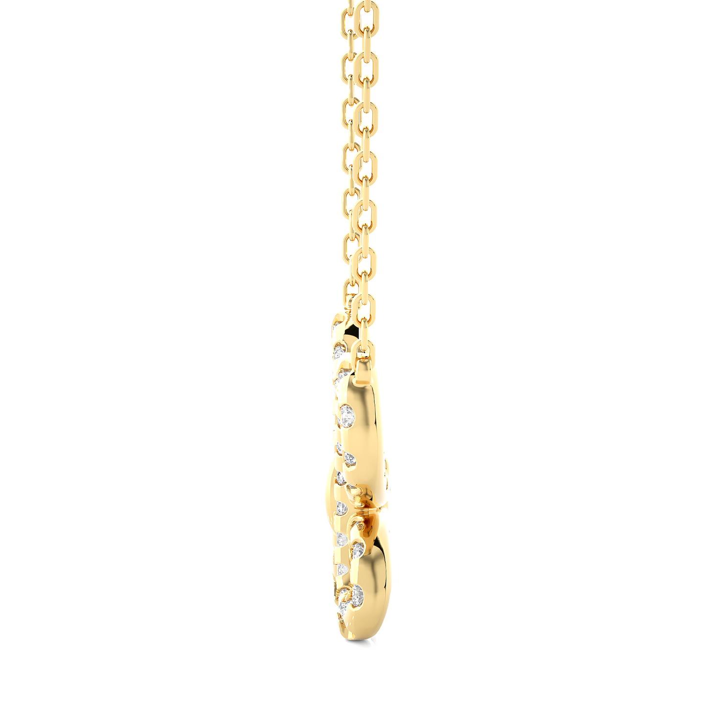 Winsome Butterfly Lab Grown Pendants