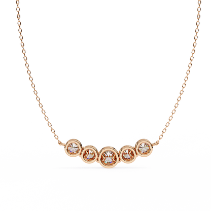 Celestial Curve Lab Grown Pendants