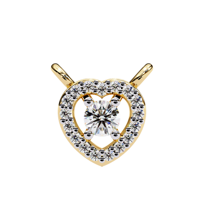 Heart Lab Grown Pendants