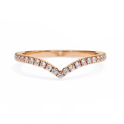 V-Accent Lab-Grown Ring