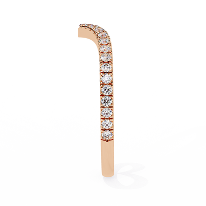 V-Accent Lab-Grown Ring