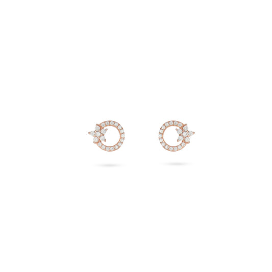 Floral Halo Earrings