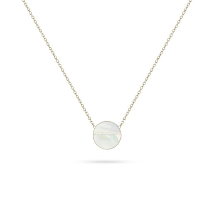 Round Silver Pendant