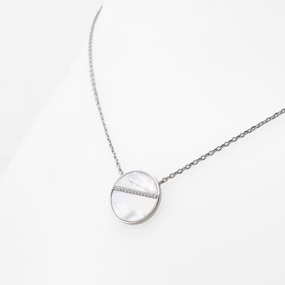 Round Silver Pendant