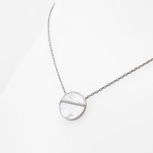 Round Silver Pendant