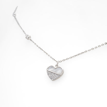 Heart Silver Necklace