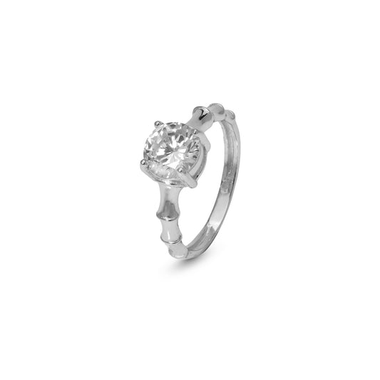 Silver Bloom Ring