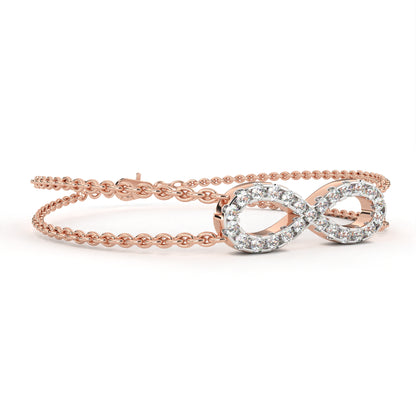 Infinity Lab Grown Bracelets