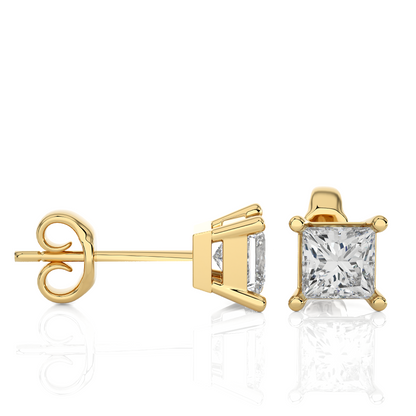 Timeless Square Lab-Grown Earring