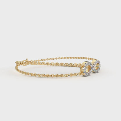 Infinity Lab Grown Bracelets
