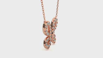 Winsome Butterfly Lab Grown Pendants