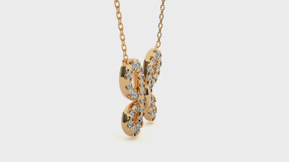 Winsome Butterfly Lab Grown Pendants